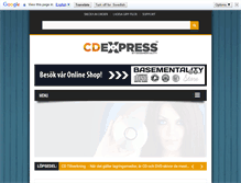 Tablet Screenshot of cdexpress.se